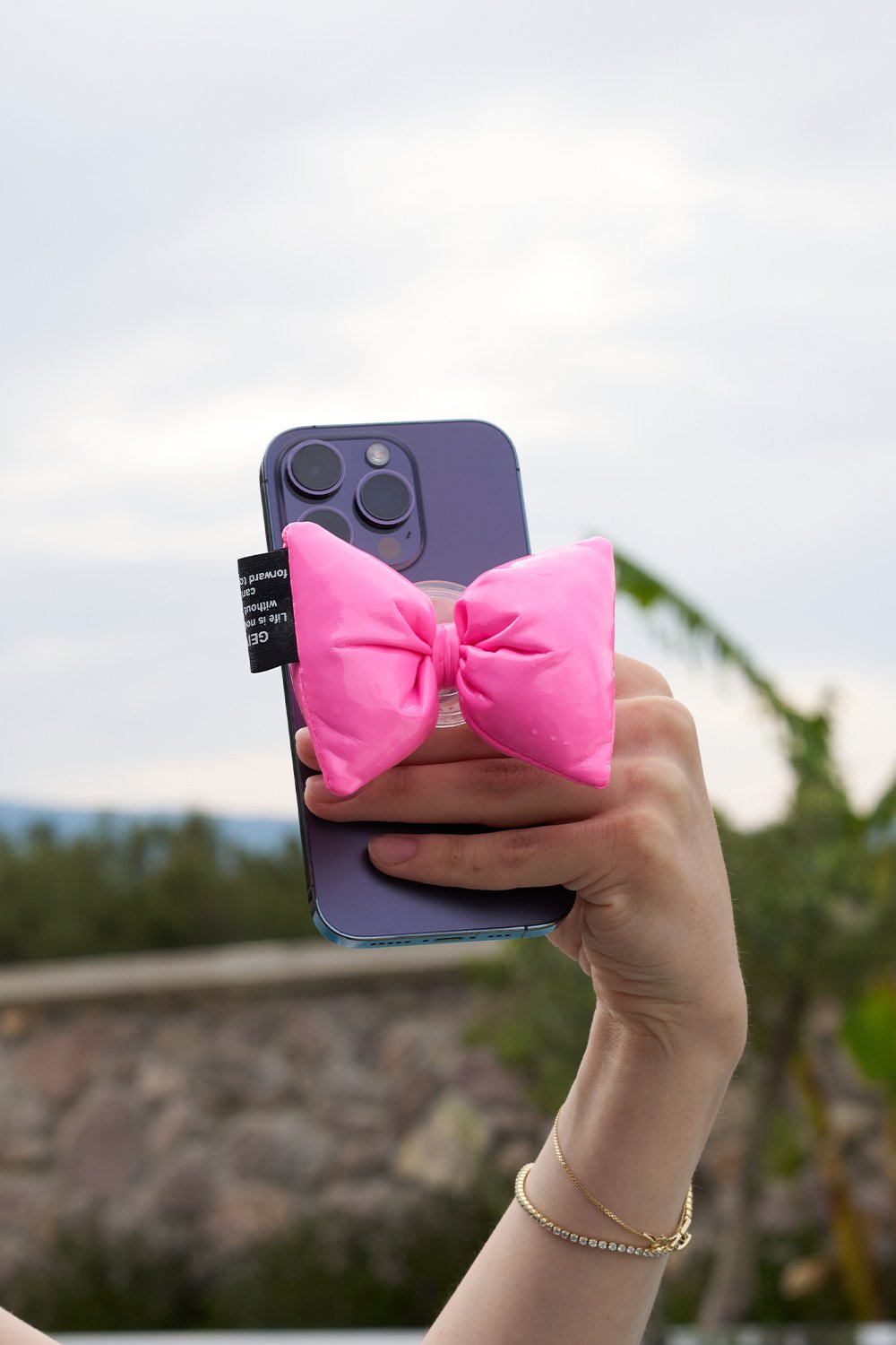 Color Reflect-Ribbon Telefon Tutucu (popsocket)-Telefon Tutucu-5-fleurdirect.live
