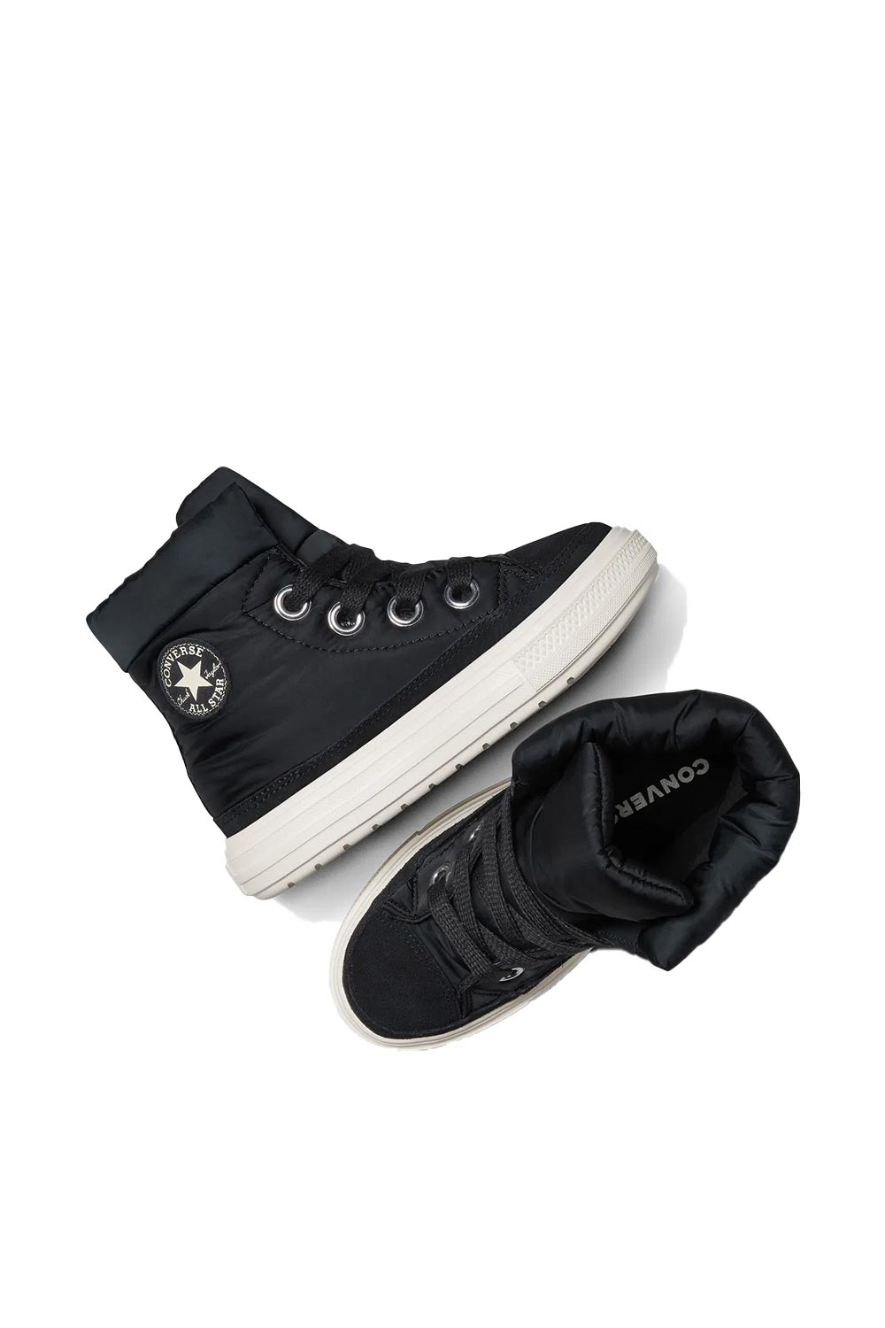 Converse-Chuck Taylor All Star Elements Çocuk Elyaf Dolgulu Siyah Bot-Sneakers-6-fleurdirect.live