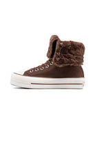 Converse-Chuck Taylor All Star Fold Over Lift Kadın Kahverengi Süet Sneaker-Sneakers-6-fleurdirect.live