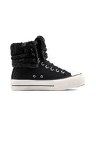Converse-Chuck Taylor All Star Fold Over Lift Kadın Siyah Süet Sneaker-Sneakers-1-fleurdirect.live