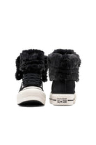 Converse-Chuck Taylor All Star Fold Over Lift Kadın Siyah Süet Sneaker-Sneakers-5-fleurdirect.live