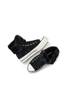 Converse-Chuck Taylor All Star Fold Over Lift Kadın Siyah Süet Sneaker-Sneakers-7-fleurdirect.live