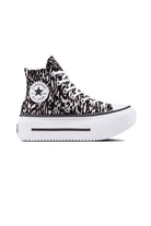 Converse-Chuck Taylor All Star Lift Double Stack Platform Desenli Kadın Bilekli Sneakers-Sneakers-1-fleurdirect.live