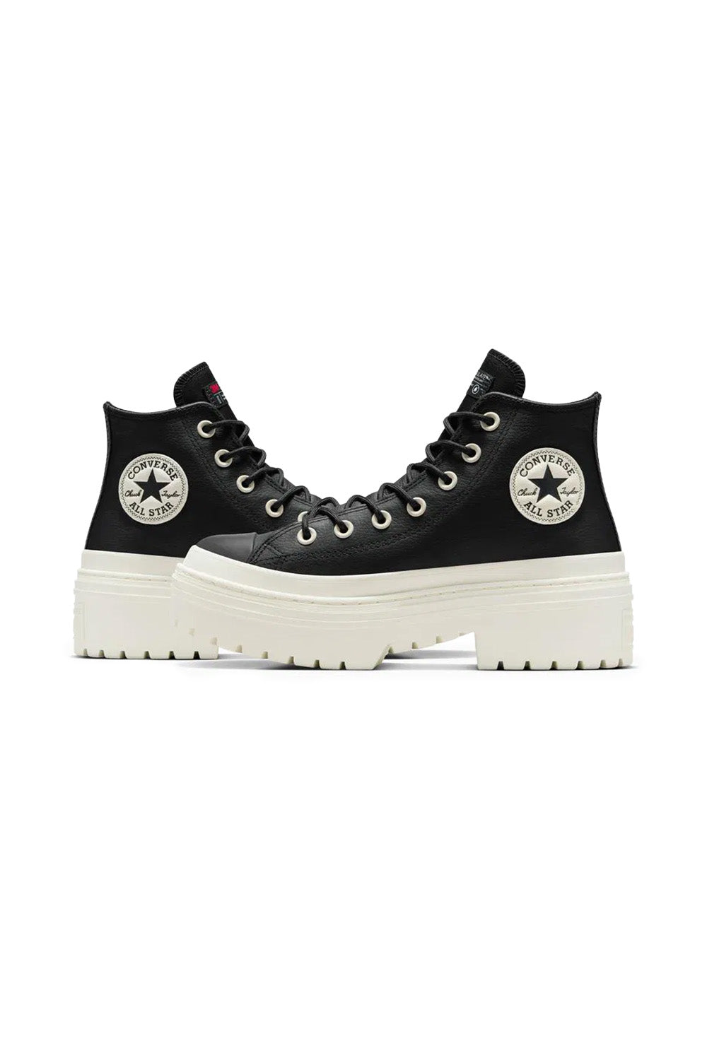 Converse-Chuck Taylor All Star Lugged Heal Platform Siyah Kadın Deri Bot-Bot-5-fleurdirect.live