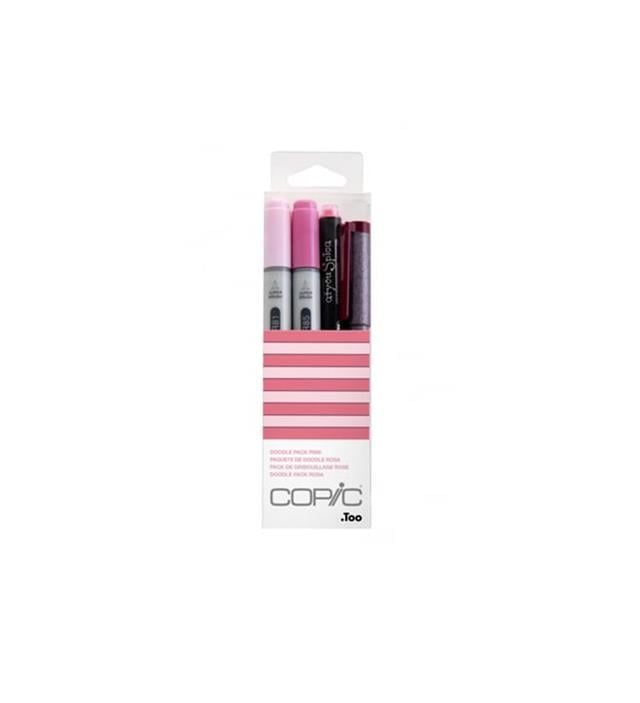 Copic-Copic Ciao Doodle Pack Pink 4'lü Çizim Kalemi Seti-Çizim Kalemleri-2-fleurdirect.live
