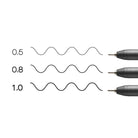 Copic-Copic Multiliner 3'lü Siyah Set Broad-Kalem Seti-4-fleurdirect.live