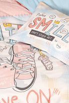 Cotton Box-Cotton Box Genç Odası Tek Kişilik Nevresim Takımı Smile Mint-Tek Kişilik Nevresim Takımı-2-fleurdirect.live
