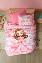 Cotton Box-Cotton Box Junior Tek Kişilik Lastikli çarşaflı Nevresim Takımı Gimbiya Pembe-Tek Kişilik Nevresim Takımı-1-fleurdirect.live