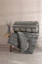 Cotton Box-Cotton Box Velvet Tek Kişilik Yorgan Timbre Antrasit 155x215 Cm-Tek Kişilik Yorgan-1-fleurdirect.live