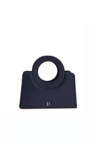 D'Lueur Atelier-Sirius Navy-Omuz Çantası-1-fleurdirect.live