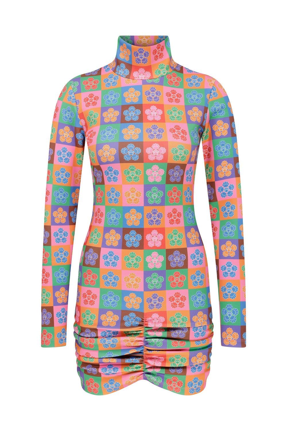 Declara-Polychrome Icon Dress-Elbise-4-fleurdirect.live