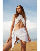 Declara-Sequined Shell Top-4-fleurdirect.live