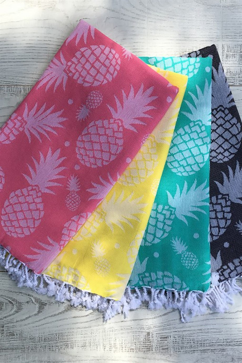 Denizli Concept-Ananas Peştemal-Havlu & Peştamal-3-fleurdirect.live