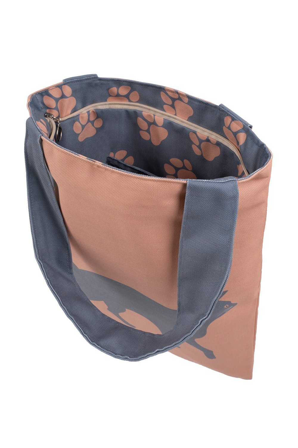 Design Vira-Pink Cat Tote Bag-Omuz Çantası-6-fleurdirect.live