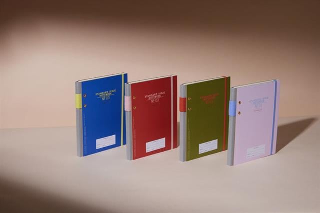 Designwork Ink-Standart Issue Defter Cobalt & Citron-Defter-6-fleurdirect.live