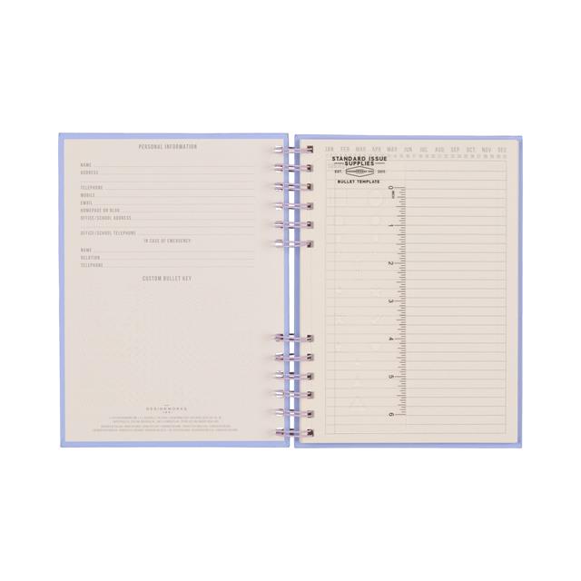 Designwork Ink-Standart Issue Defter Lavender-Defter-4-fleurdirect.live