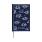Designworks Ink Retro Kapaklı Defter - Lacivert / Self Help The Art Of Doing Nothing (14.6X21.6 Cm)