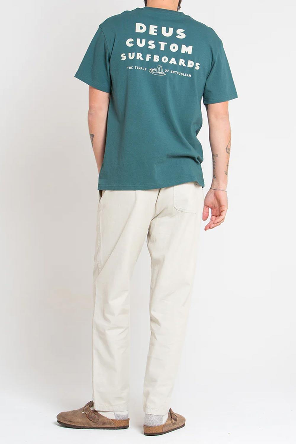 Deus-Layback Tee Jasper Green-T-Shirts-2-fleurdirect.live