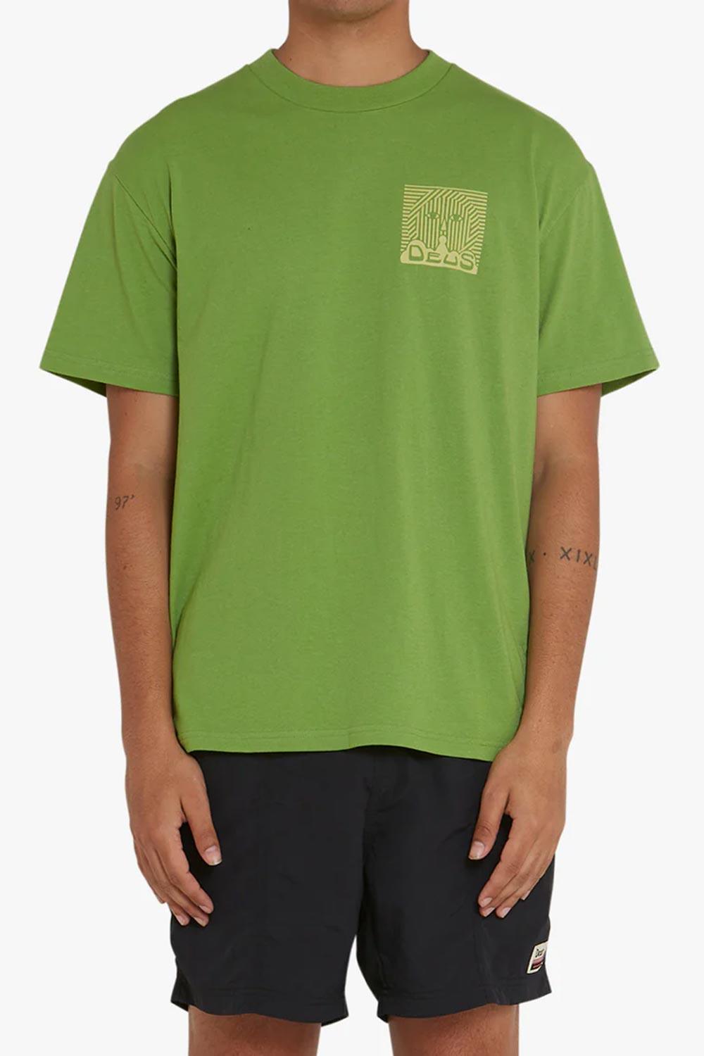 Deus-UV Tee Camp Green-T-Shirts-1-fleurdirect.live