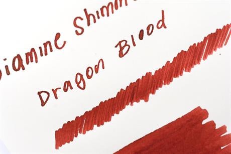 Diamine-Diamine Ink Shimmering Mürekkep Dragon Blood2020-Mürekkep-5-fleurdirect.live