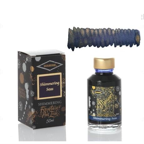 Diamine-Diamine Ink Shimmering Mürekkep Shimmering Seas-Mürekkep-1-fleurdirect.live