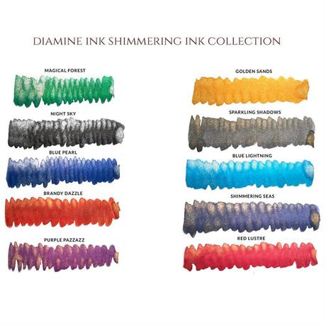 Diamine-Diamine Ink Shimmering Mürekkep Shimmering Seas-Mürekkep-3-fleurdirect.live