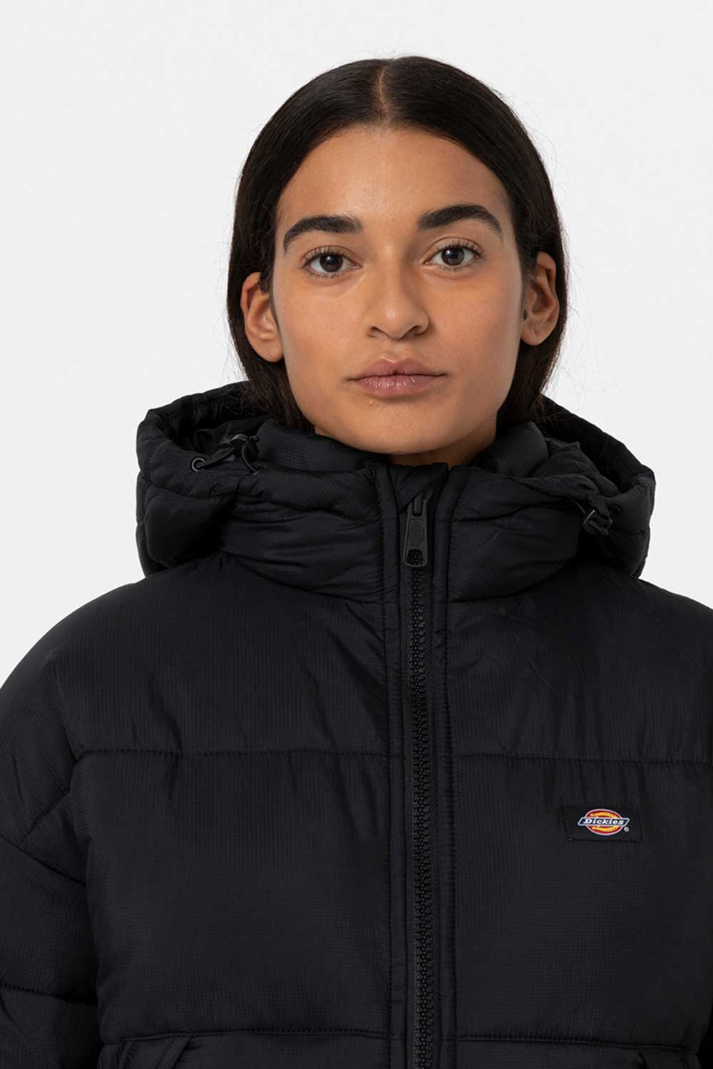 Dickies-Alatna Oversized Puffer Black-Ceket-4-fleurdirect.live