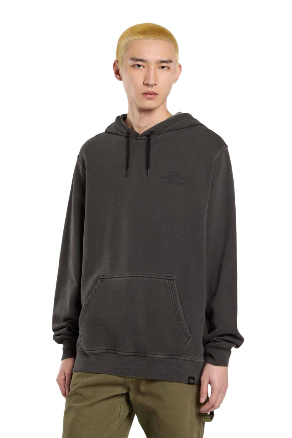 Dickies-Christiana Gd Erkek Kapüşonlu Siyah Sweatshirt-Sweatshirts & Hoodies-6-fleurdirect.live