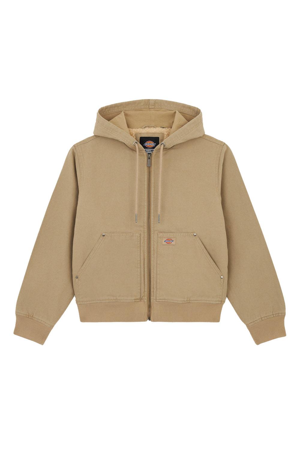Dickies-Duck Canvas Sherpa Lined Desert Sand-Sweatshirts & Hoodies-5-fleurdirect.live