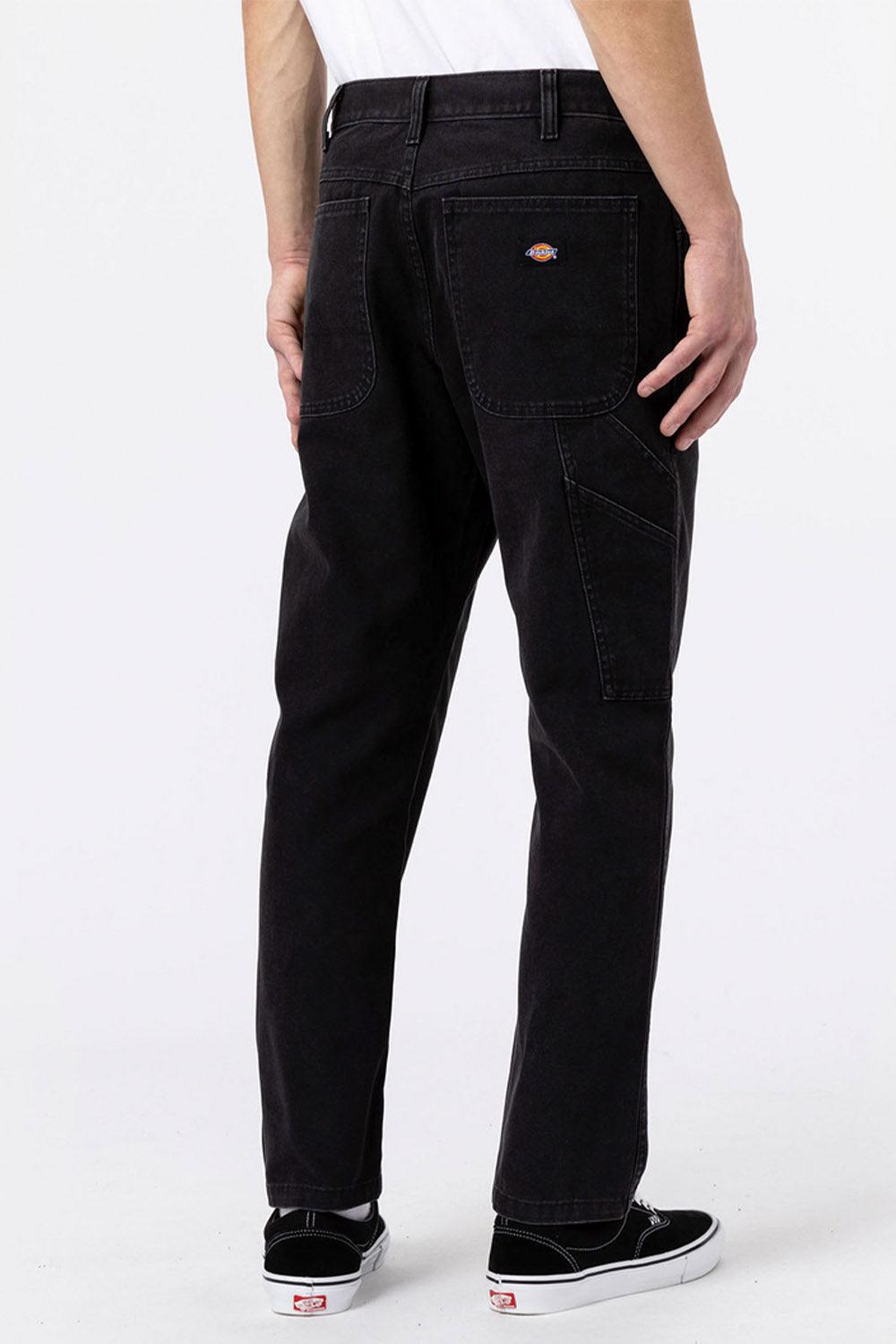 Dickies-Duck Carpenter Pant Stone Wash Black-Kot Pantolon-2-fleurdirect.live