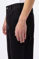 Dickies-Duck Carpenter Pant Stone Wash Black-Kot Pantolon-6-fleurdirect.live