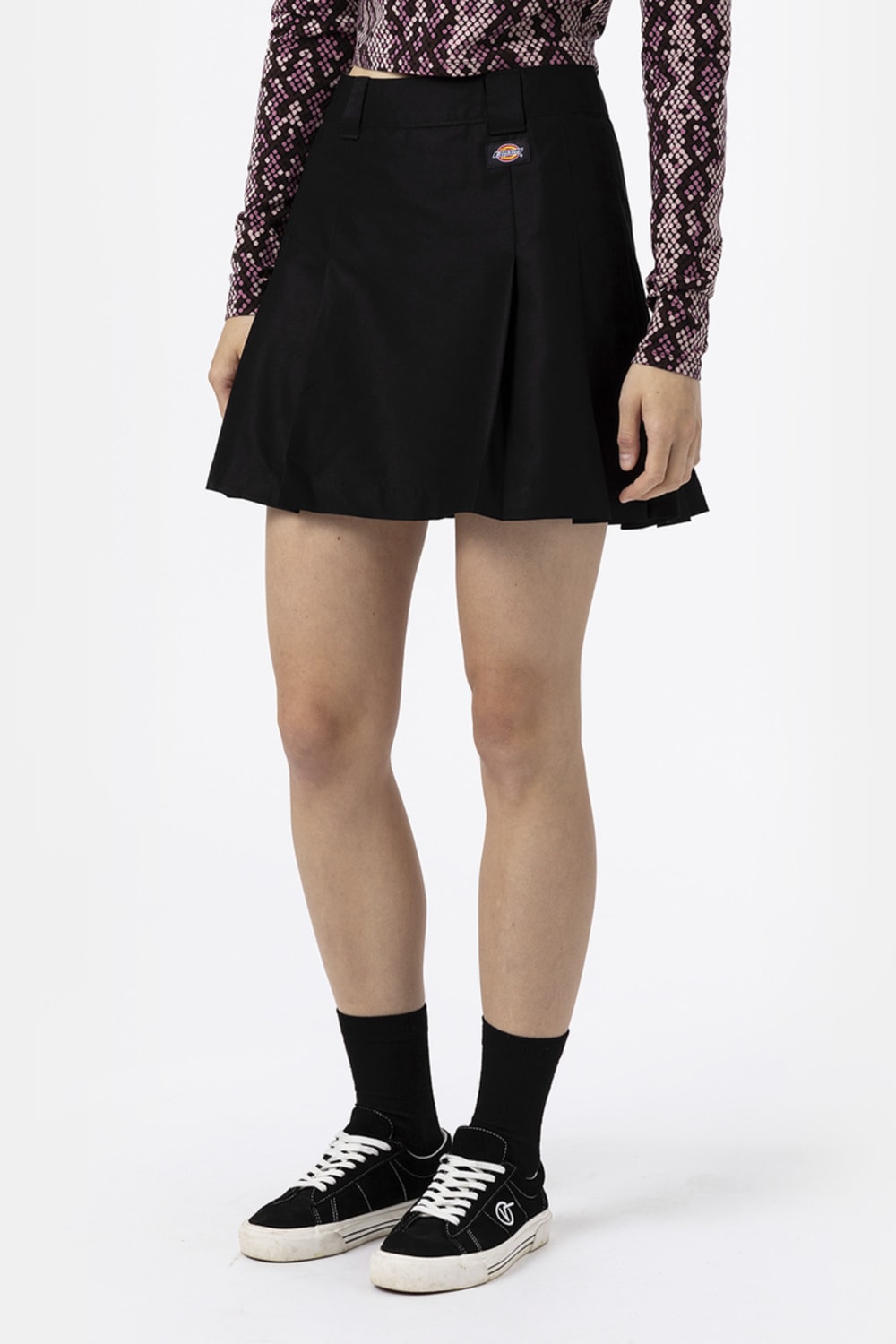 Dickies-Elizaville Skirt Black-Etek-2-fleurdirect.live