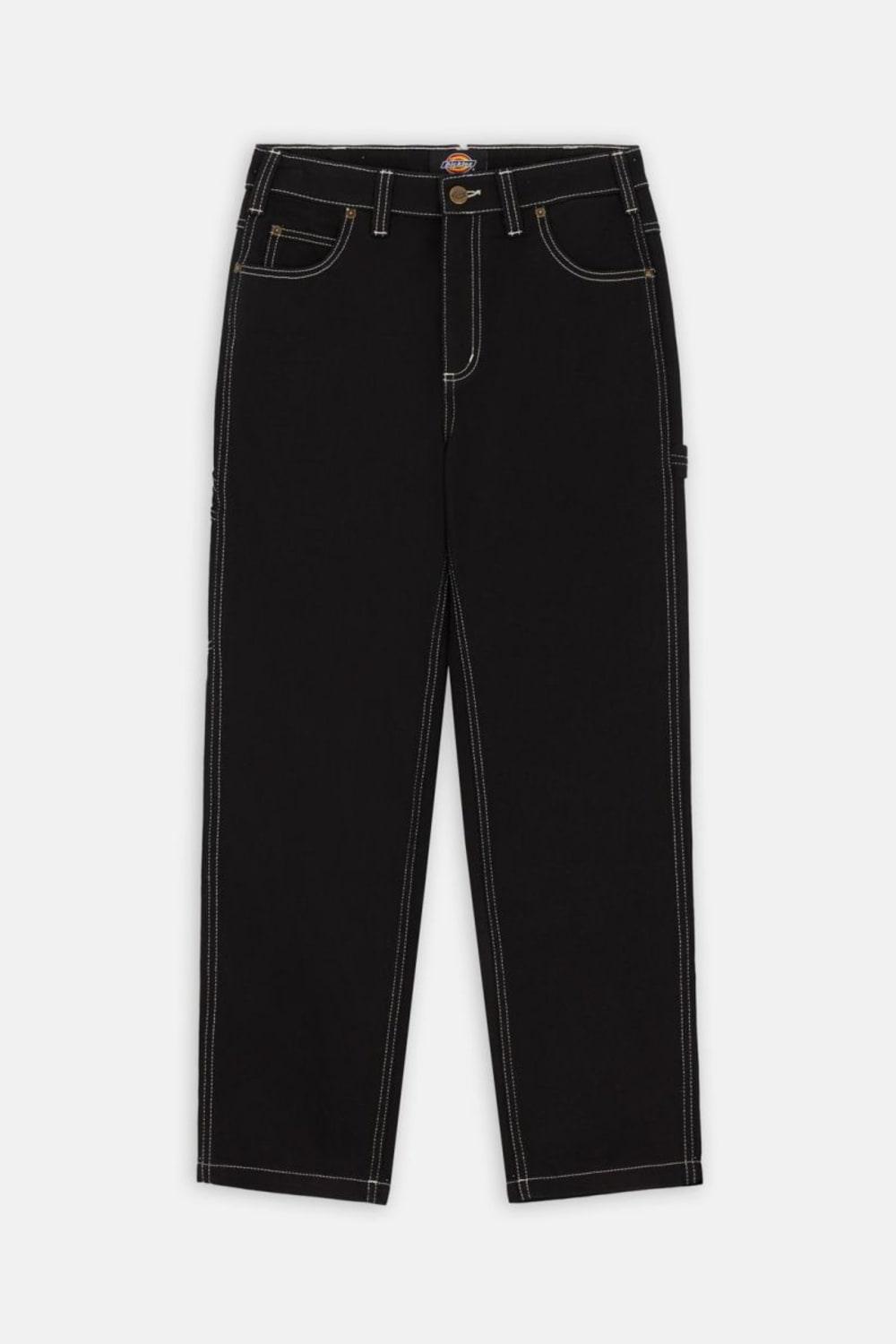 Dickies-Ellendale Denim Rinsed Black-Kot Pantolon-4-fleurdirect.live