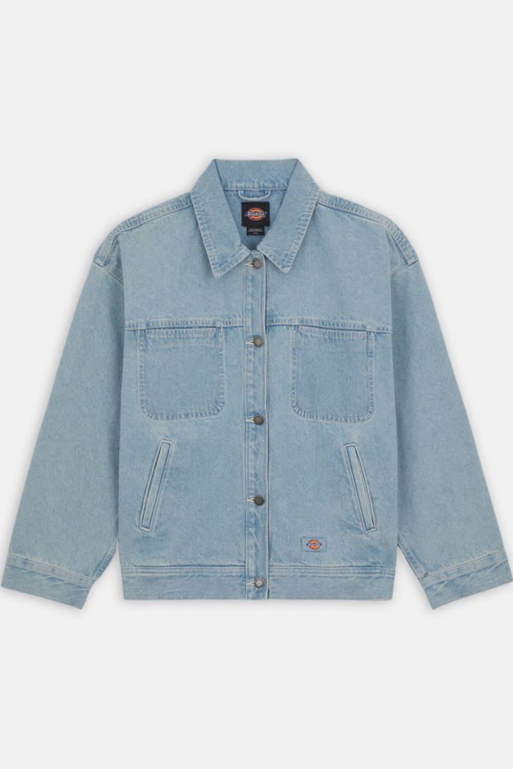 Dickies-Herndon Jacket Vintage Aged Blue-Ceket-4-fleurdirect.live