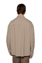 Dickies-Hickory Shirt LS Mushroom-Gömlek-2-fleurdirect.live
