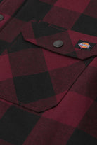Dickies-Lined Sacramento Maroon-Gömlek-16-fleurdirect.live