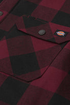 Dickies-Lined Sacramento Maroon-Gömlek-8-fleurdirect.live
