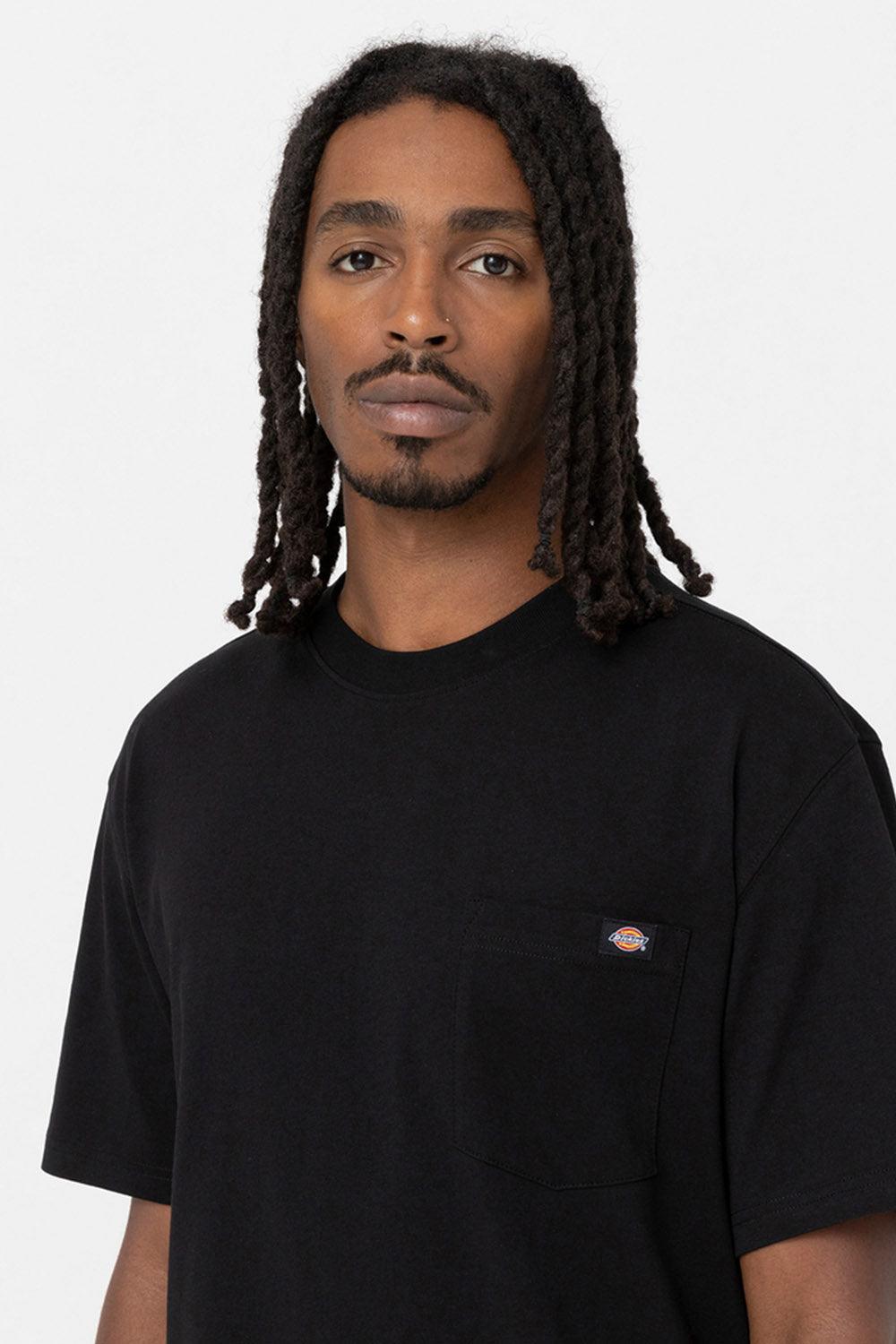 Dickies-Luray Pocket Tee SS Black-T-Shirts-3-fleurdirect.live