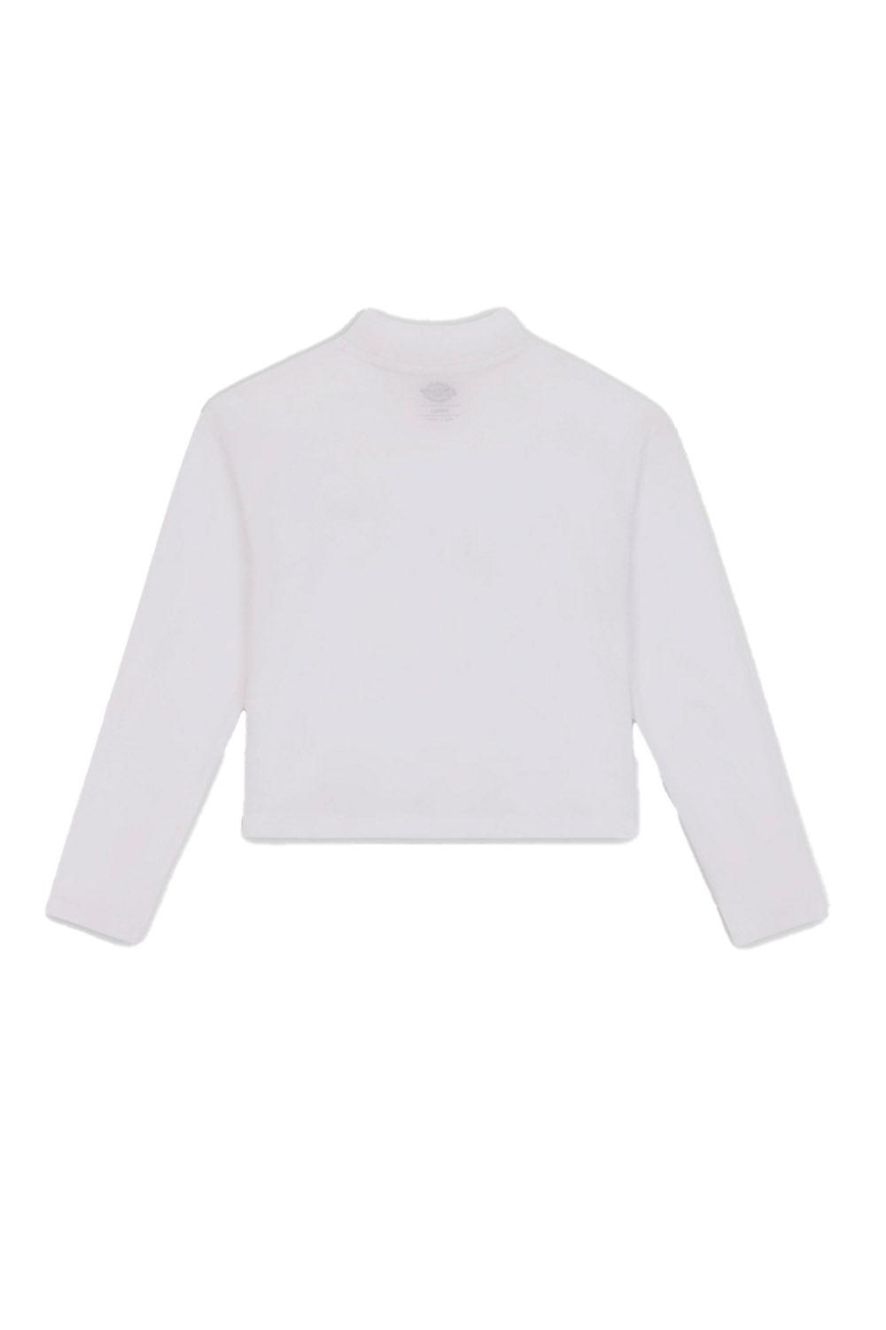 Dickies-Mapleton High Neck LS White-T-Shirts-5-fleurdirect.live
