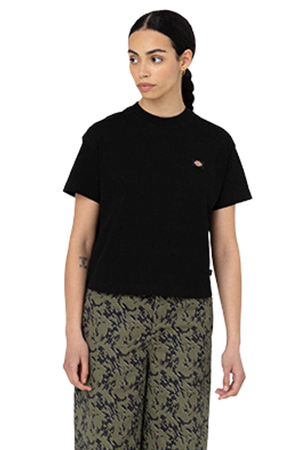 Dickies-Oakport Boxy SS Tee Black-T-Shirts-1-fleurdirect.live