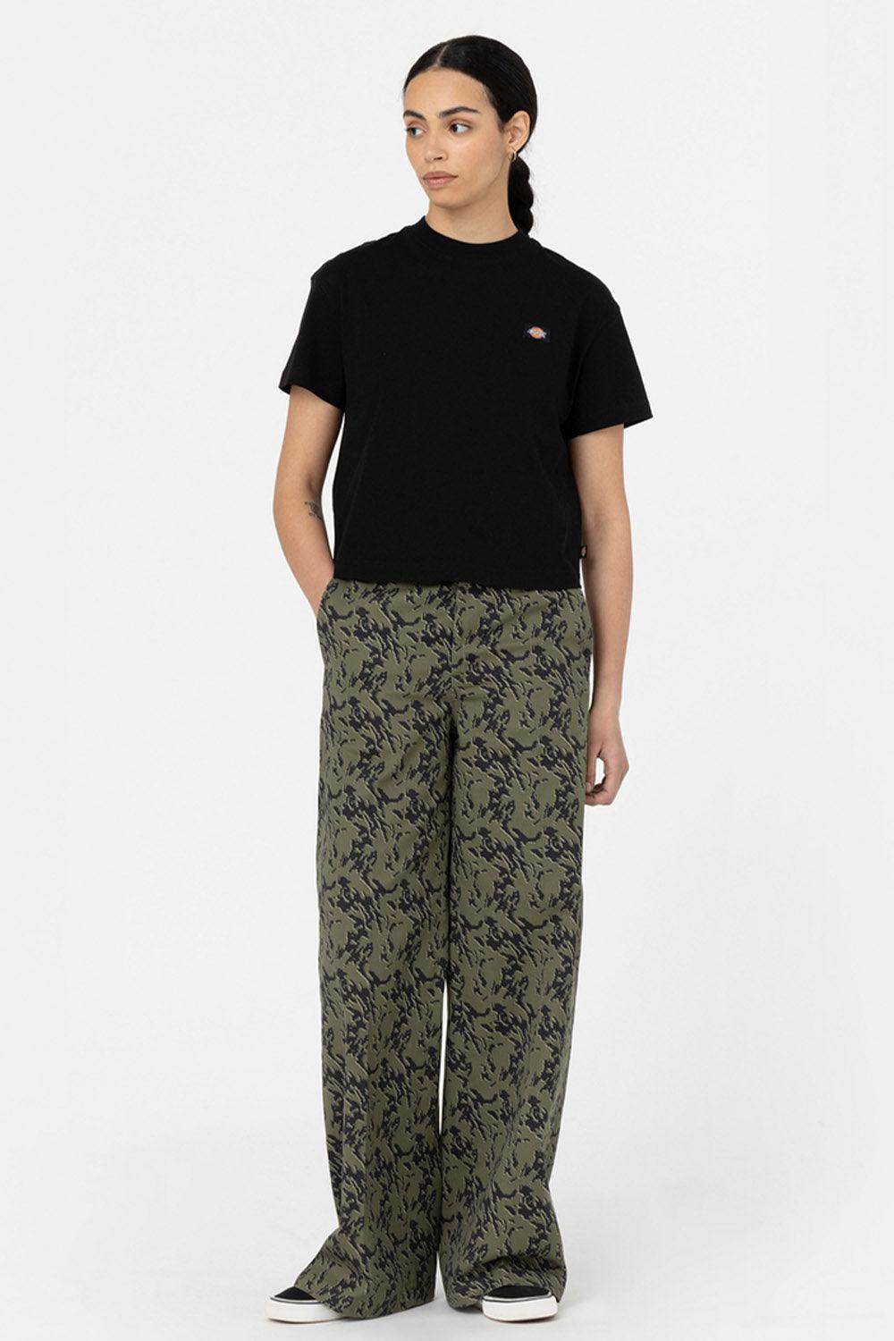 Dickies-Oakport Boxy SS Tee Black-T-Shirts-4-fleurdirect.live