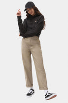 Dickies-Oakport Cropped Hoodie Black-Sweatshirts & Hoodies-1-fleurdirect.live