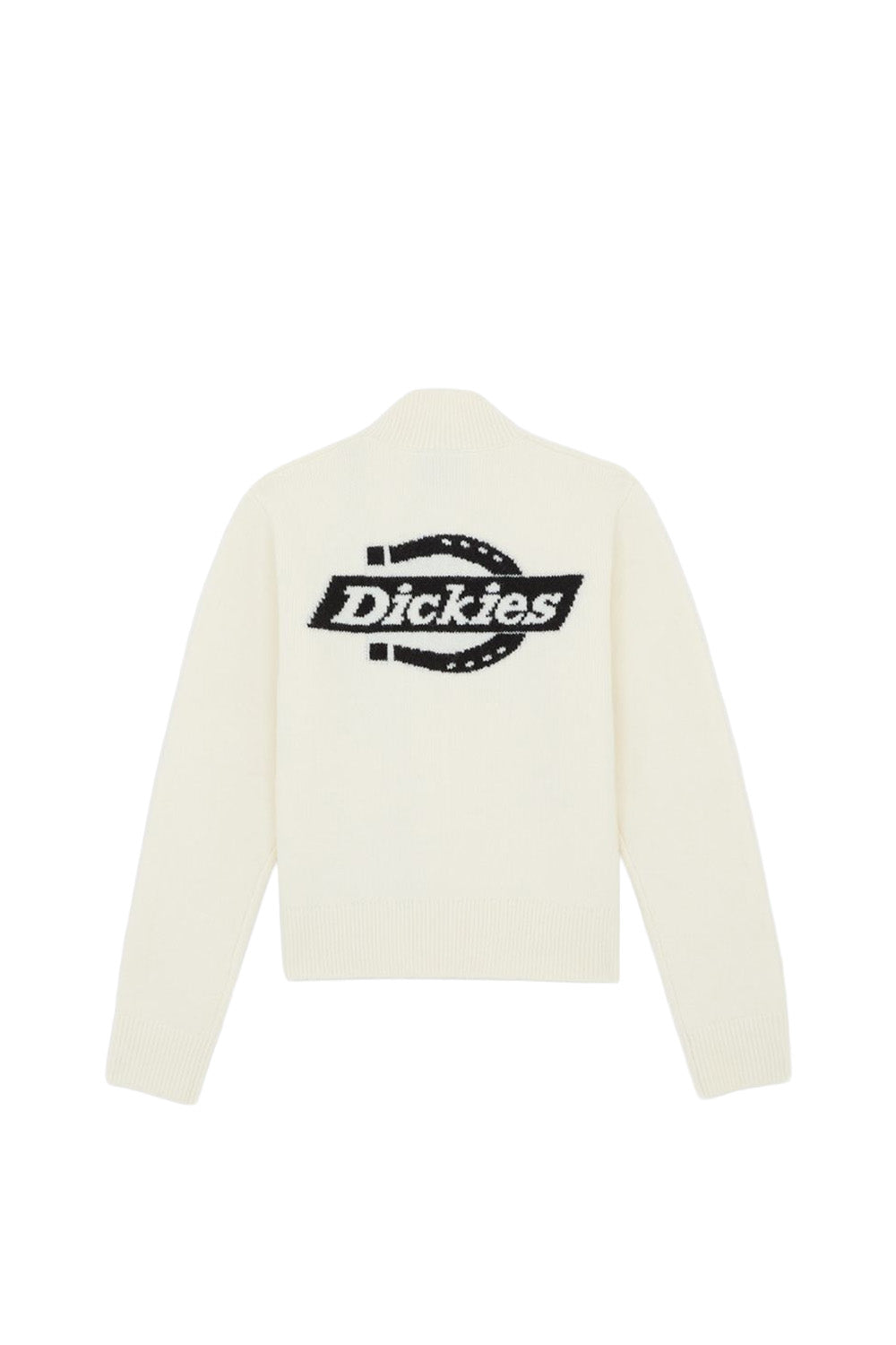Dickies-Ruston Qz Yarım Fermuarlı Kırık Beyaz Kadın Yün Kazak-Kazak & Triko-5-fleurdirect.live