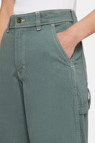 Dickies-Stevensville Carpenter W Lincoln Green-Kot Pantolon-5-fleurdirect.live