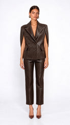 Woven Cape Jacket