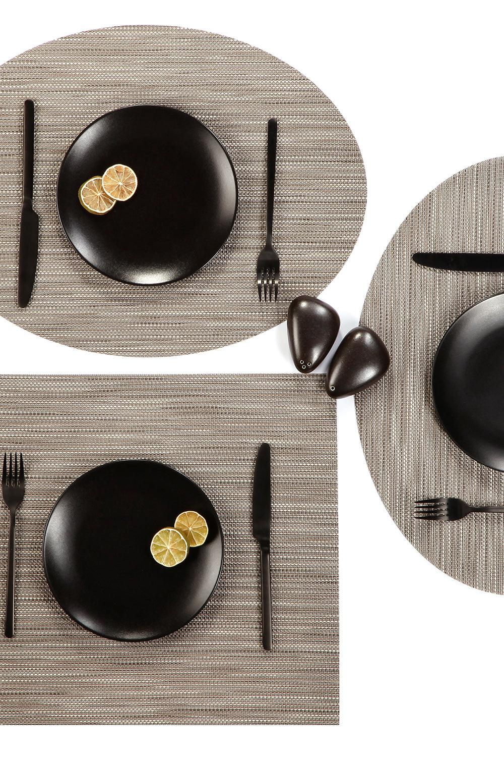 Dinnerdesign-Chroma Tawny Oval Amerikan Servis 36x49 cm-Sunum Aksesuarları-2-fleurdirect.live