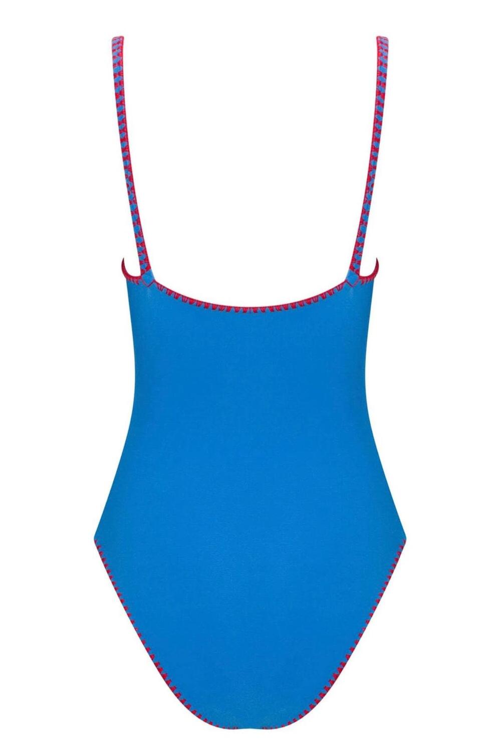 Direct Message-Meghan Towel One Piece Hand Embroidered İn Blue-Bikini & Mayo-2-fleurdirect.live