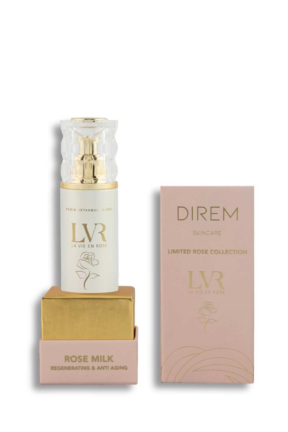 Direm Beauty-Doğal Ve Saf İçerikli, Yaşlanma Karşıtı, Aydınlatıcı Ve Onarıcı Gül Sütü-Yüz Nemlendiricisi-3-fleurdirect.live