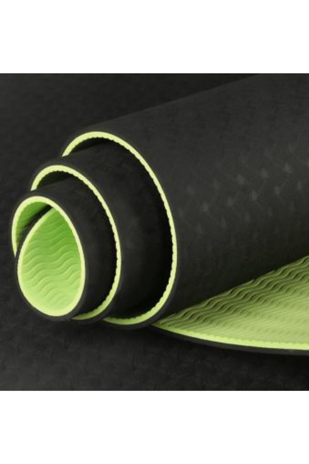Dokuznet-Seeka Yoga Stüdyo Serisi Tpe Yoga Mat-charcoal - Yeşil-Yoga Matı-2-fleurdirect.live