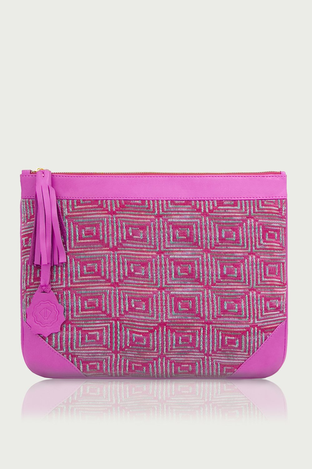D’ylla Atelier-Munch Fuchsia-Laptop & Evrak Çantası-1-fleurdirect.live